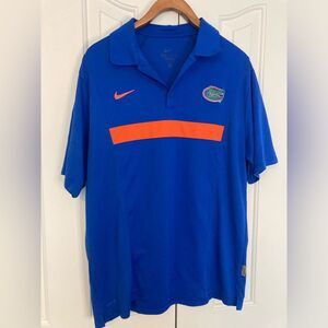 Nike Dri-Fit Florida Gators half Button polo size large